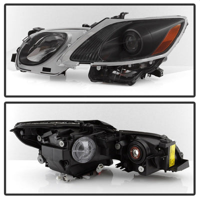SPYDER Xtune Lexus Gs 06-11 OE Projector Headlights (w/AFS. Hid Fit) Black PRO-JH-LGS06-AFS-AM-BK 5075888