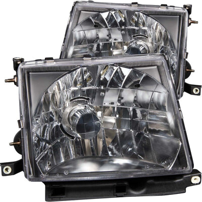 Anzo 1997-2000 Toyota Tacoma Crystal Headlights Black