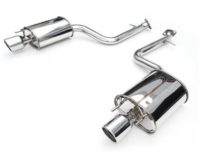Invidia [00-09 Honda S2000] Rolled Dual Stainless Tips Q300 Cat Back Exhaust