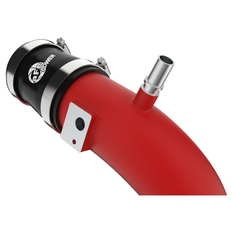 aFe 22-24 Ford Bronco Raptor BladeRunner Aluminum Hot and Cold Charge Pipe Kit Red