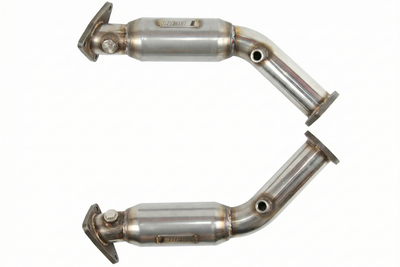Berk Technology Resonated Test Pipes with CEL Fix for Nissan 370Z 2009-2019, 350Z 2007-2008, Infiniti G37 G35 Q50 Q60 VQ35HR VQ37VHR