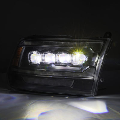 AlphaRex 09-18 Ram Truck (MK II 5th Gen 2500 Style) NOVA-Series LED Projector Headlights Chrome