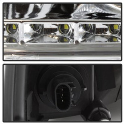 SPYDER xTune Dodge Ram 2009-2014 Halo LED Projector Headlights - Chrome PRO-JH-DR09-CFB-C 9036743