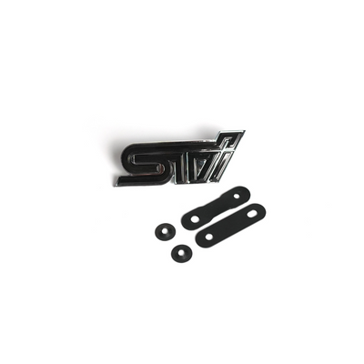 Racing Art STI Grille Emblem w/ Multiple Color Available [Universal]