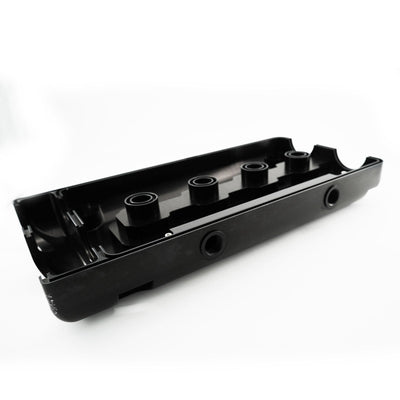 Billet B Series Vented Valve Cover Baffle B16 B18 AN10 For Honda Acura DOHC Vtec
