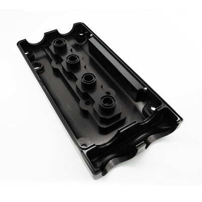 Billet B Series Vented Valve Cover Baffle B16 B18 AN10 For Honda Acura DOHC Vtec