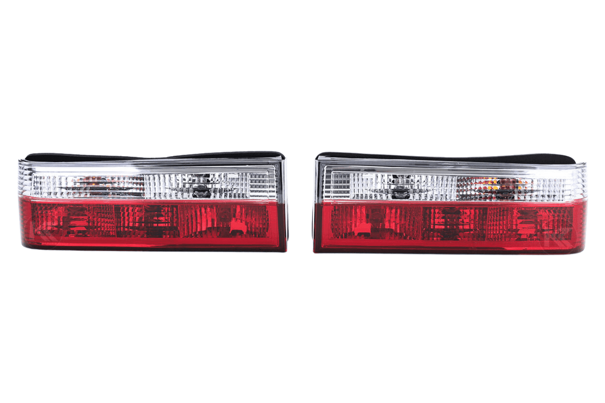 BMW 3-Series E30 Red/ Clear Tail Lights- Pre-Facelift (1982-1987)