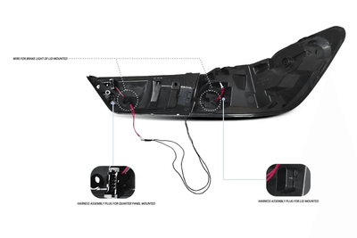 BMW 3-Series G20/G28/G80 Dragon Scale Style Tail Lights (2019 - 2024)