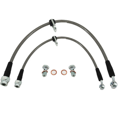Complete Stainless Front Brake Line Replacement Kit For 96-00 Honda Civic EK
