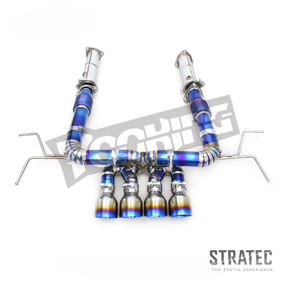 Performance Titanium Catback Exhaust System for Chevrolet Corvette C8 Z06
