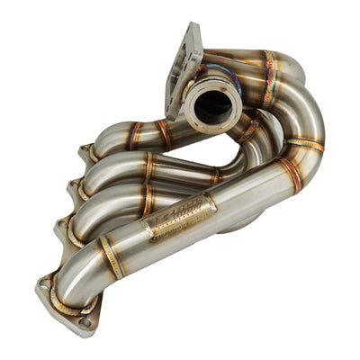 B Series T3 T4 Top Mount Turbo Manifold B16 B18 B20 44mm For Honda Acura Del Sol