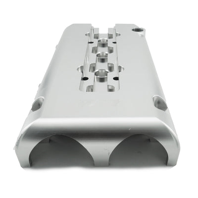 Billet B Series Vented Valve Cover Baffle B16 B18 AN10 For Honda Acura DOHC Vtec