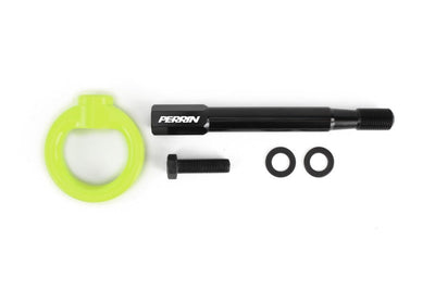 Perrin [22-26 WRX, 18-23 Crosstrek, 20-25 OBXT] Front Tow Hook Neon Yellow