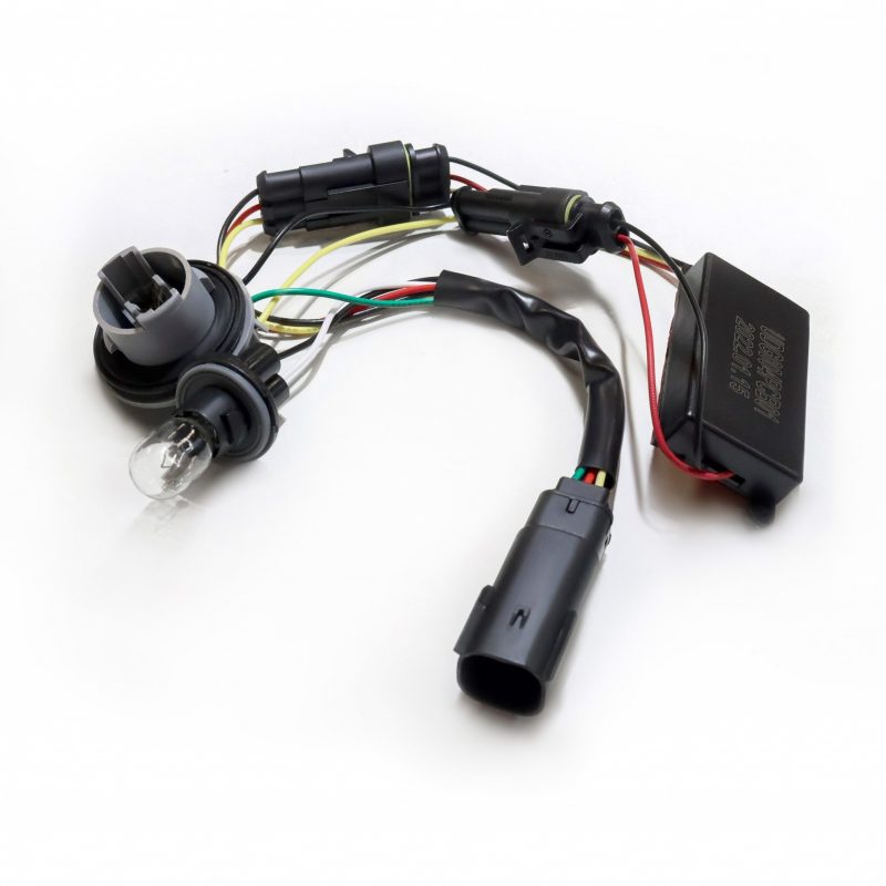 AlphaRex 19-22 Ram 2500/3500 Stock Halogen Tail Lights To AlphaRex 09-18 Ram Tail lights Converters