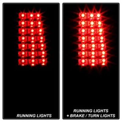 SPYDER xTune 03-06 Chevrolet Silverado 1500 LED Tail Lights - Black Smoke (ALT-JH-CSIL03-LED-BSM) 9037641