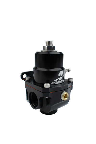Aeromotive Regulator, X1 Adjustable, 35-75psi, .188 Valve, (2)-08Inlets, -08 Rtrn