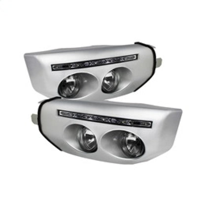 Spyder Toyota FJ Cruiser 07-14 Fog Lights W LED Daytime Running Lights w/swch- Clear FL-DRL-TFJ07-C 5070555