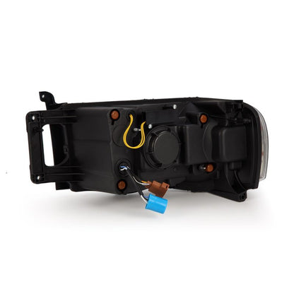 AlphaRex 02-05 Dodge Ram NOVA-Series LED Projector Headlights Black