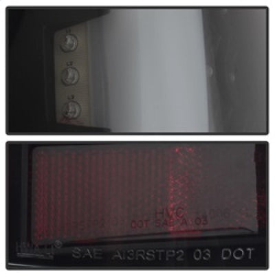 SPYDER xTune 05-15 Toyota Tacoma (Excl LED Tail Lights) LED Tail Lights - Blk Smk (ALT-ON-TT05-LBLED-BSM) 9038556
