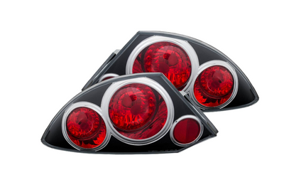 Anzo 2000-2005 Mitsubishi Eclipse Taillights Black