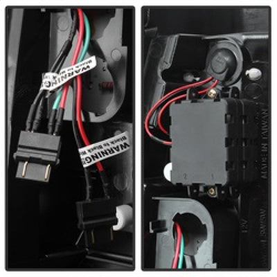 Spyder Chevy Silverado 1500/2500 03-06 Version 2 LED Tail Lights - Black ALT-YD-CS03V2-LED-BK 5081919