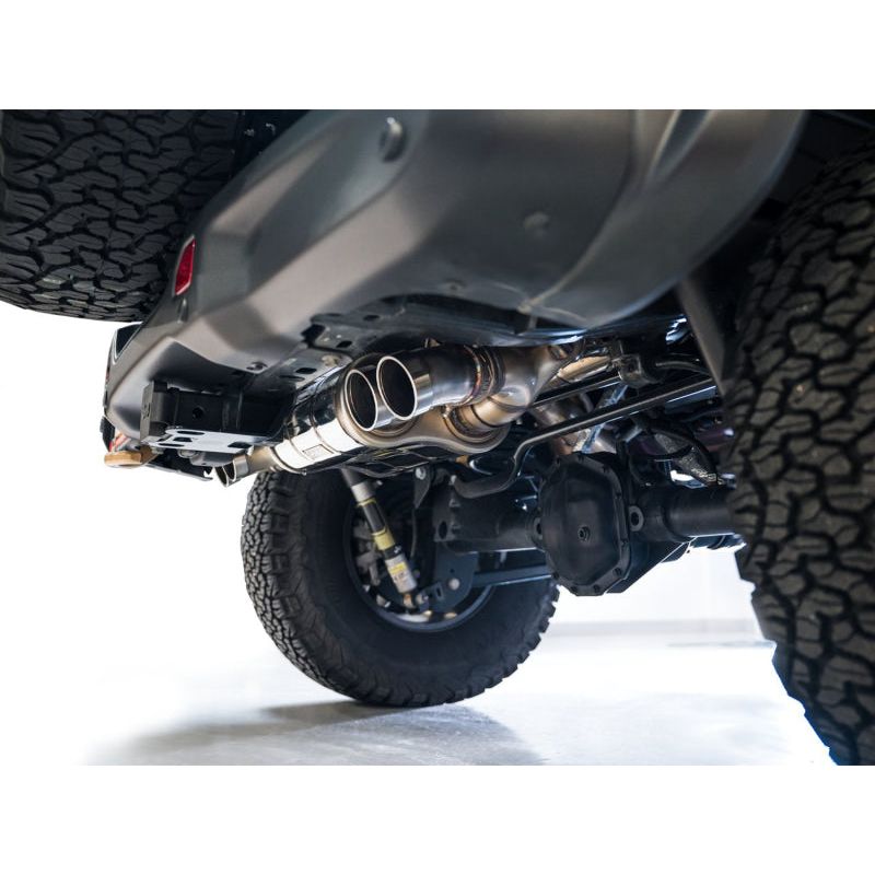 AWE 21+ Wrangler 392 Switchpath Cat-Back Exhaust- Quad BashGuards