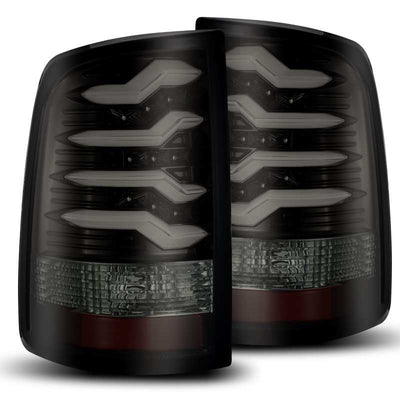 AlphaRex 09-18 Dodge Ram 1500 PRO-Series LED Tail Lights Jet Black 640010 *Discontinued