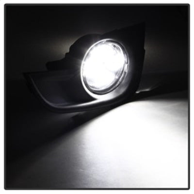 Spyder Nissan Altima 2013-2015 Sedan Daytime DRL LED Running Fog Lights w/Switch Clear FL-DRL-NA13-C 9031649