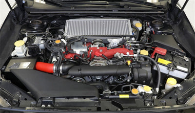 AEM Induction AEM 2018 Subaru WRX STI 2.5L H4 F/I Cold Air Intake System - Wrinkle Red 21-836WR