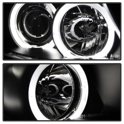 Spyder BMW E90 3-Series 06-08 Projector LED Halo Amber Reflctr Rplc Bulb Blk PRO-YD-BMWE9005-AM-BK 5009005