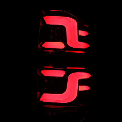 AlphaRex 14-21 Toyota Tundra PRO-Series LED Tail Lights Jet Black