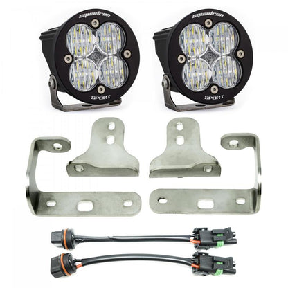 Baja Designs Jeep JL/JT Squadron-R Sport Fog Pocket Light Kit