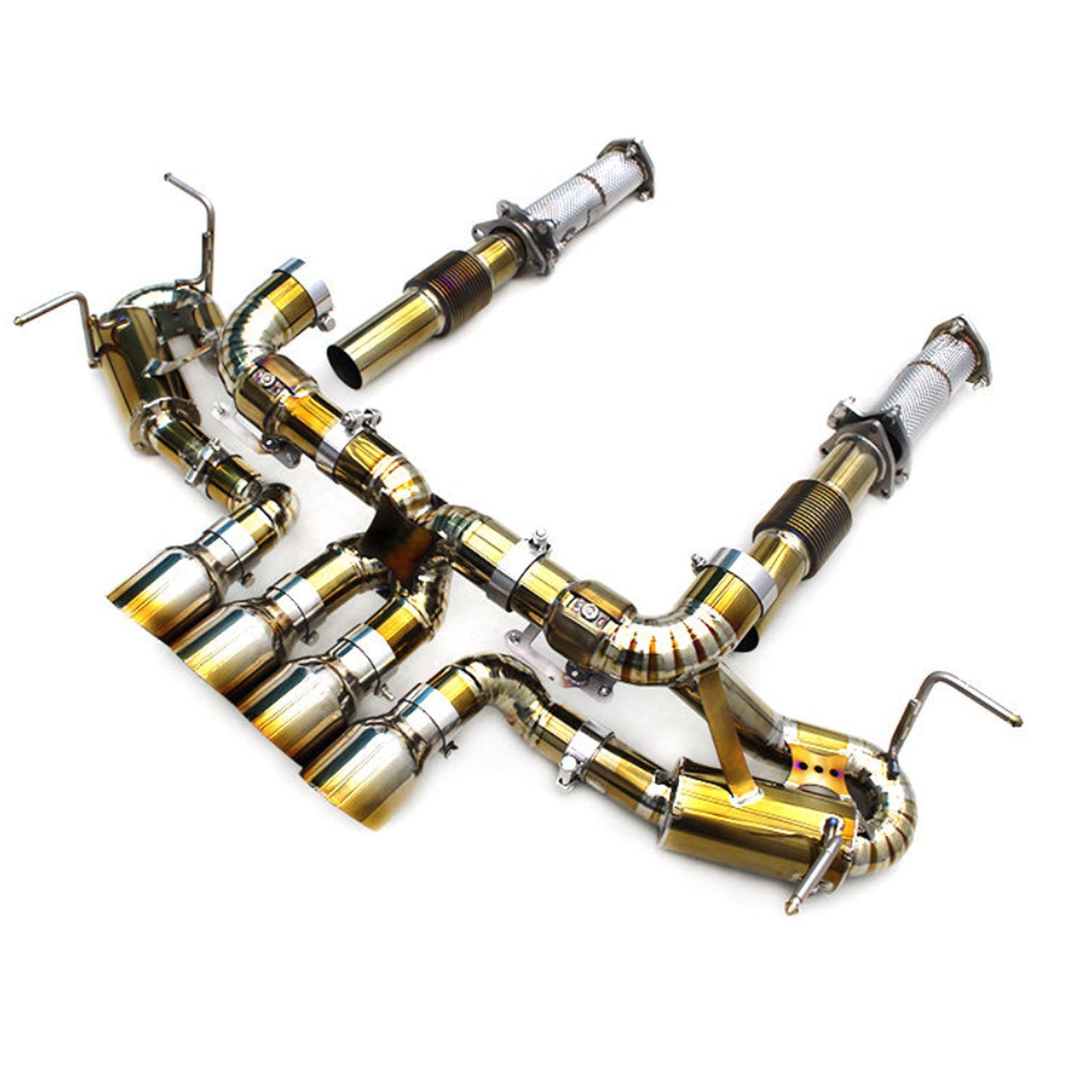 Z06 Titanium Valved Catback Exhaust for Chevrolet Corvette C8 6.2L