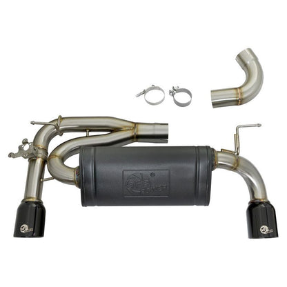 aFe MACHForce XP Exhausts Axle-Back 12-15 BMW 335i 3.0T (SS w/Black Tips)