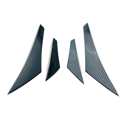 PRO Style Dry Carbon Fiber Front Bumper Splitters for McLaren GT