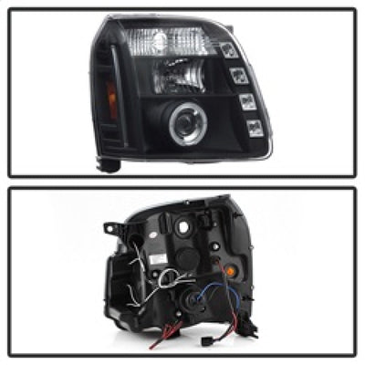 Spyder GMC Yukon 07-14/GMC Yukon Denali 07-14Projector Headlights LED Halo LED Blk PRO-YD-GY07-HL-BK 5029331