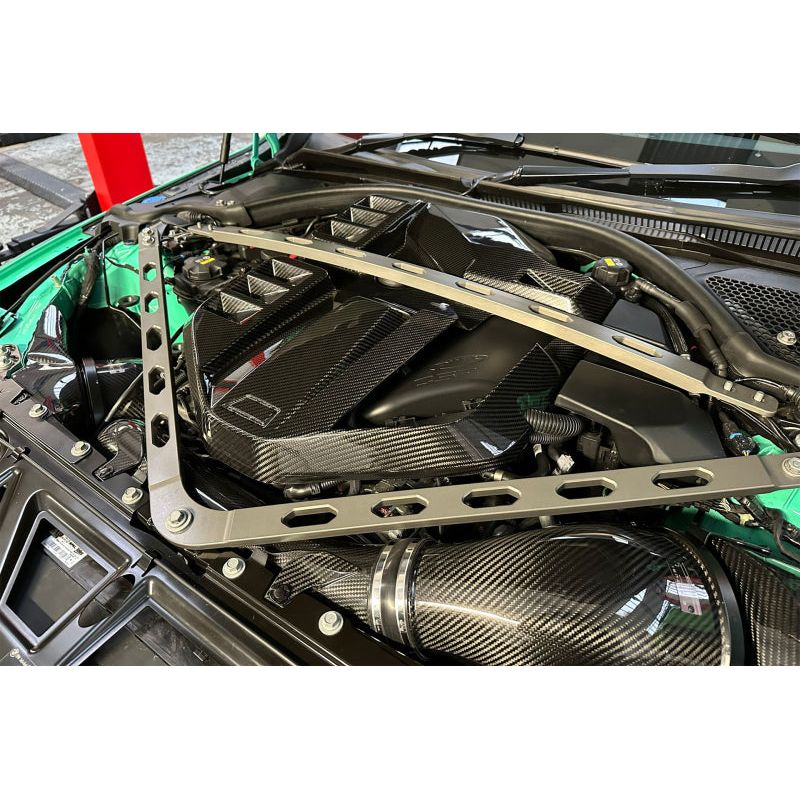 CSF BMW M2/M3/M4 S58 Comp &amp; Non-Comp (G8X) Charge-Air Cooler Manifold - Thermal Dispersion Black