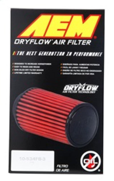 AEM Induction AEM 4 inch x 9 inch Dryflow Element Filter Replacement 21-2059DK