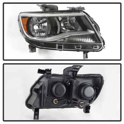 SPYDER xTune 15-17 Chevy Colorado (Halogen Models Only) Pass. Side Headlight -OEM Right (HD-JH-CCOL15-OE-R) 9040542