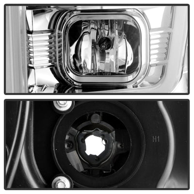 Spyder Ford F-250/350/450 08-10 V2 High-Power LED Headlights-Switch Back-Chrome PRO-YD-FS08PL-SBLB-C 5087744