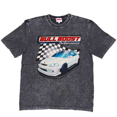Bull Boost Performance Premium Automotive Cotton Crew Tee Shirts