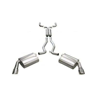 Corsa 10-14 Chevrolet Camaro Coupe SS 6.2L V8 Auto Polished Sport Cat-Back + XO Exhaust