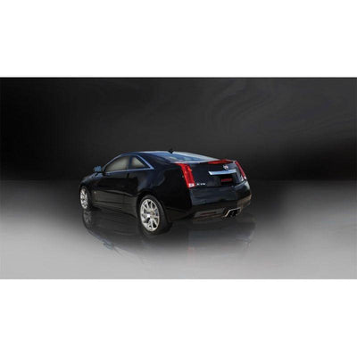 Corsa 11-13 Cadillac CTS Coupe V 6.2L V8 Black Sport Axle-Back Exhaust