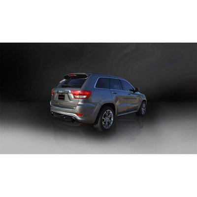 Corsa 12-14 Jeep Grand Cherokee 6.4L V8 Black Sport Cat-Back Exhaust