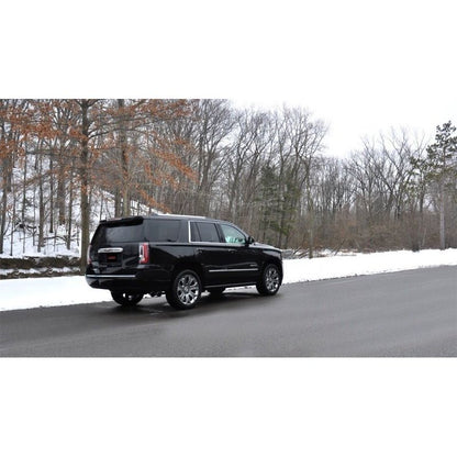Corsa 15-16 GMC Yukon Denali 6.2L V8 Single Side Exit Cat-Back Exhaust w/ Polished Black Tips