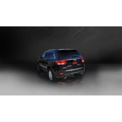 Corsa 15-16 Jeep Grand Cherokee Polished 2.5in Dual Rear Exit Cat-Back Exhaust