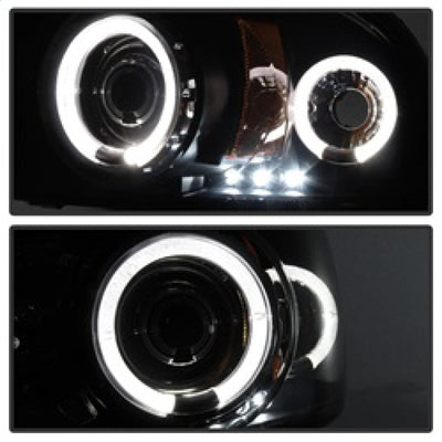 Spyder Dodge Dakota 97-04/Durango 98-03 1PC Projector Headlights LED Halo LED Blk PRO-YD-DDAK97-BK 5009784
