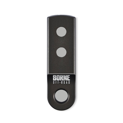 Borne Off-Road CNC Hitch Receiver Shackle 2in Hard Anodized BNHR-2-HA