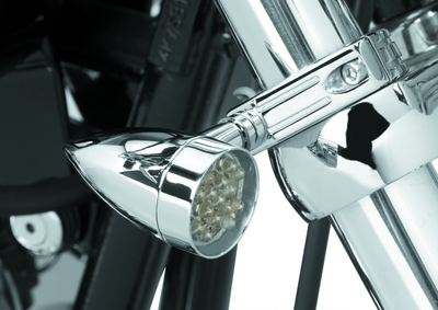 Bikers Choice Mini Led W/41Mm Clamp Amber 482422