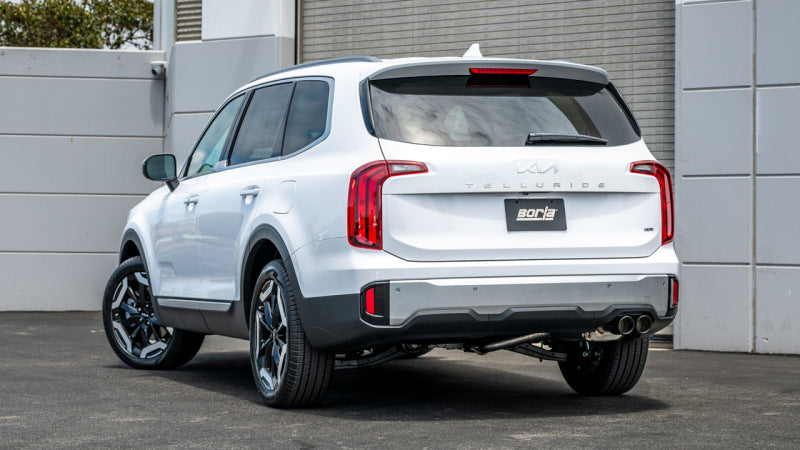 Borla 20-22 Hyundai Palisade/2023 Kia Telluride 3.8L V6 S-Type Axle-Back Exhaust w/ Black Chrome Tip 11980BC